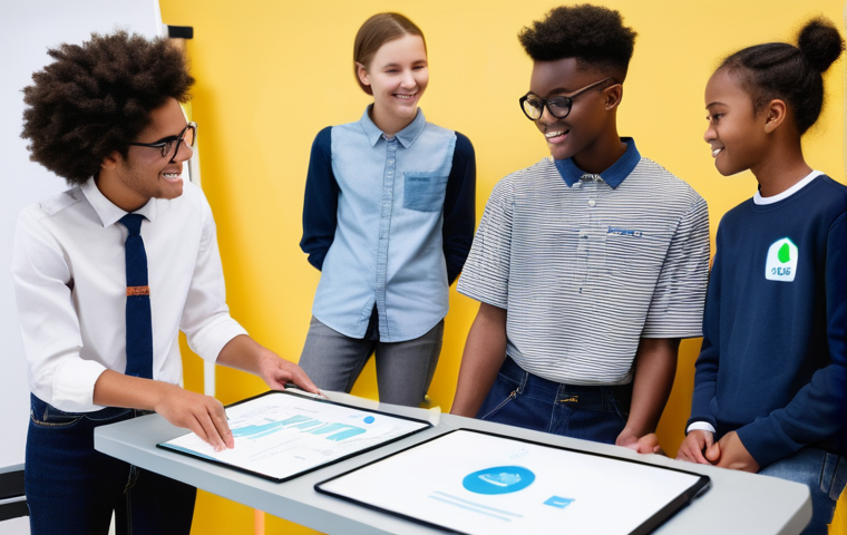 코딩교육지도사와 청소년 교육의 연결점 - **Prompt: The Triumph of Problem Solving**
    "A close-up, dynamic shot of a determined young perso...