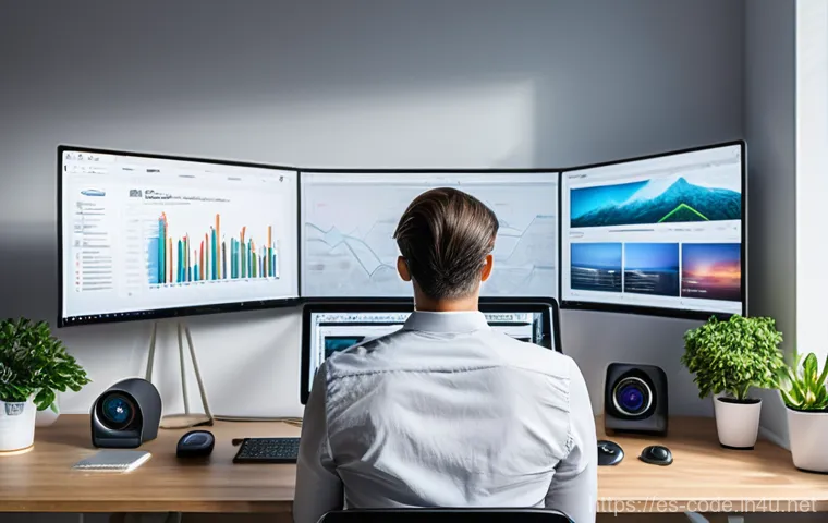 코딩교육지도사와 자격증 취득 후 경력 관리 - A dynamic and engaging coding instructor, a person of diverse ethnicity in their 30s, stands in a br...