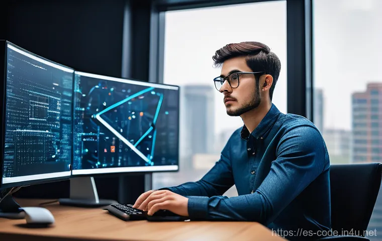 코딩교육지도사 자격증 유지 및 관리 - "A diverse group of five young adult students, aged 18-24, is actively participating in a lively cod...