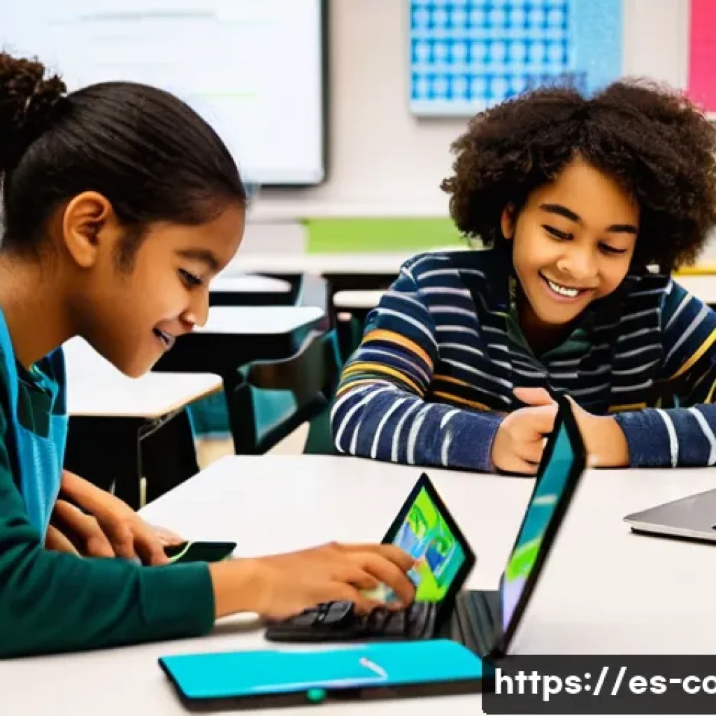 코딩교육지도사와 창의적 사고 기법 - **Prompt 1: Creative Coding Workshop with Diverse Students**
"A vibrant and modern classroom sce...