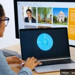 코딩교육지도사 온라인 강의 추천 - A modern online programming instructor teaching a diverse group of Hispanic adult students through a...